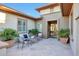 Private courtyard with seating area, perfect for enjoying the outdoors at 19232 N Cathedral Point Ct, Surprise, AZ 85387