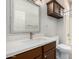 Bathroom with vanity and mirror at 15631 W Bethesda Ct, Surprise, AZ 85374