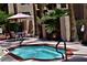 Community spa with seating and umbrella at 3031 N Civic Center Plz # 230, Scottsdale, AZ 85251