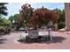 Attractive entry gate to Center Court community with landscaping at 3031 N Civic Center Plz # 230, Scottsdale, AZ 85251