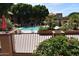 Community pool area with lush landscaping at 3031 N Civic Center Plz # 230, Scottsdale, AZ 85251