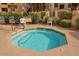 Relaxing community spa with plenty of seating at 3031 N Civic Center Plz # 230, Scottsdale, AZ 85251