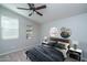 Bedroom with ceiling fan, car-themed decor, and a bed at 16062 W Alameda Rd, Surprise, AZ 85387