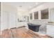 Luxurious bathroom with a free-standing tub and dual vanities at 5713 W Rowel Rd, Phoenix, AZ 85083