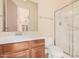 Bathroom boasts a large vanity, shower, and updated fixtures at 5713 W Rowel Rd, Phoenix, AZ 85083