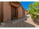 House exterior showcasing a side entrance and landscaping at 5713 W Rowel Rd, Phoenix, AZ 85083