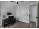 Bright home office with a desk and chair at 3130 S Valle Verde Cir, Mesa, AZ 85212