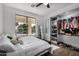 Spacious bedroom with large window and ample closet space at 3130 S Valle Verde Cir, Mesa, AZ 85212