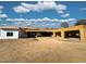 New construction home with modern design, under construction, on a large lot at 12232 N 65Th Pl, Scottsdale, AZ 85254