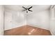 Well-lit bedroom with hardwood floors and ceiling fan at 7012 N 22Nd St, Phoenix, AZ 85020