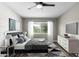 Spacious bedroom with a large window and stylish furnishings at 6116 N 12Th Pl # 7, Phoenix, AZ 85014