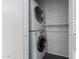 Convenient laundry area with stackable washer and dryer at 6116 N 12Th Pl # 7, Phoenix, AZ 85014