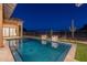Relaxing rectangular pool with stone coping at 9633 E Quarter Circle Loop, Gold Canyon, AZ 85118