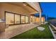 Spacious backyard with pool, patio, and grassy area at 9633 E Quarter Circle Loop, Gold Canyon, AZ 85118