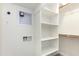 Spacious closet with built-in shelving and hanging rod at 4506 W Maggie Dr, San Tan Valley, AZ 85144