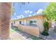 Ranch style home with a brick facade and walkway at 4943 E Indian School Rd # 4, Phoenix, AZ 85018