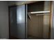 Sliding door closet with shelf and hanging rod at 2460 E Main St # G3, Mesa, AZ 85213