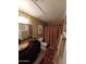 Bathroom with large mirror, shower, and contemporary decor at 7009 E Acoma Dr # 2037, Scottsdale, AZ 85254