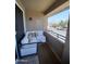 Spacious balcony with seating and views of the surrounding area at 7009 E Acoma Dr # 2037, Scottsdale, AZ 85254