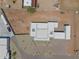 Aerial view of a new construction home with a large lot and desert landscaping at 39220 N 30Th Dr, Phoenix, AZ 85086