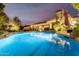 Luxury pool reflecting the beautiful sunset at 8919 E Calle Del Palo Verde --, Scottsdale, AZ 85255
