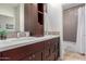 Clean bathroom with double sinks and a shower/tub combo at 8919 E Calle Del Palo Verde --, Scottsdale, AZ 85255
