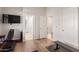 Home gym with Bowflex and other equipment at 8919 E Calle Del Palo Verde --, Scottsdale, AZ 85255
