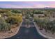 Gated community boasts stunning desert landscape views at sunset at 8919 E Calle Del Palo Verde --, Scottsdale, AZ 85255