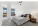 Bright bedroom with comfortable bed and city views at 7180 E Kierland Blvd # 509, Scottsdale, AZ 85254