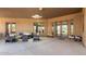 Spacious covered patio featuring comfortable seating and a tranquil atmosphere at 16738 E Lone Mountain Rd, Scottsdale, AZ 85262