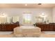 Elegant bathroom with double vanity, large soaking tub, and separate shower at 16738 E Lone Mountain Rd, Scottsdale, AZ 85262