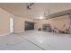 Two-car garage with extra storage space at 16738 E Lone Mountain Rd, Scottsdale, AZ 85262