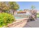 Relaxing water fountain feature in the community with stonework and flowers at 5350 E Deer Valley Dr # 4271, Phoenix, AZ 85054