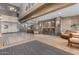 Elegant lobby with stone fireplace, seating area, and high ceilings at 5350 E Deer Valley Dr # 4271, Phoenix, AZ 85054
