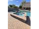 Luxury backyard oasis featuring a refreshing pool, a relaxing spa, and ample patio space at 7264 W Cielo Grande --, Peoria, AZ 85383