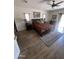 Bedroom with queen-size bed and hardwood floors at 7264 W Cielo Grande --, Peoria, AZ 85383