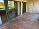 Private patio with access to sliding doors and view at 5136 N 31St Pl # 626, Phoenix, AZ 85016