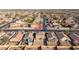 Aerial view showing home's location in a residential neighborhood at 12902 N 127Th Ave, El Mirage, AZ 85335