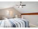 Charming bedroom with a view and ceiling fan at 4901 S Calle Los Cerros Dr # 267, Tempe, AZ 85282