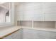 White kitchen cabinets and drawers with wood countertop at 819 S 3Rd Ave, Phoenix, AZ 85003