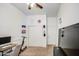 Bright bedroom with carpet flooring, ceiling fan, and ample closet space at 772 N Swan Dr, Gilbert, AZ 85234