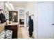 Primary bathroom with double vanity and access to bedroom at 772 N Swan Dr, Gilbert, AZ 85234