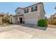 Two-story house with attached garage at 16245 W Culver St, Goodyear, AZ 85338