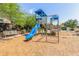 playground with slide and climbing structures at 16245 W Culver St, Goodyear, AZ 85338