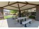 Covered picnic area with tables and benches at 16245 W Culver St, Goodyear, AZ 85338