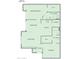 Two-bedroom, two-bath floor plan featuring a spacious living room and kitchen at 29606 N Tatum Blvd # 266, Cave Creek, AZ 85331