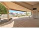 Covered patio overlooking the backyard at 10923 W Escuda Dr, Sun City, AZ 85373