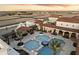 Luxury estate with pool, sports court, and hangar at 21868 E Stacey Rd, Queen Creek, AZ 85142