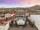 Luxury home with pool, courtyard, and hangar at 21868 E Stacey Rd, Queen Creek, AZ 85142