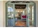 Bedroom with French doors opening to backyard view at 21868 E Stacey Rd, Queen Creek, AZ 85142